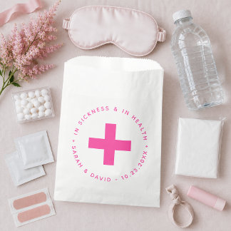 Sachets En Papier Kit de Gueule de Bois Rose Chaud Dans la Maladie e