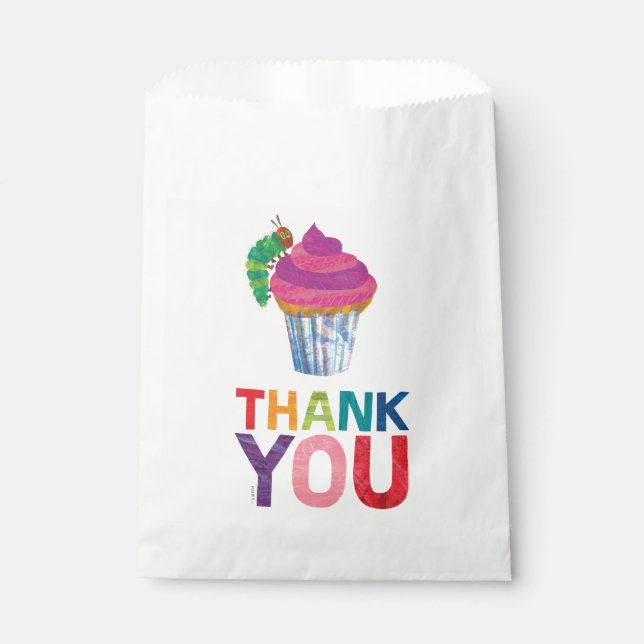 Sachets En Papier La Caterpillar Très Affamée | MERCI (Devant)