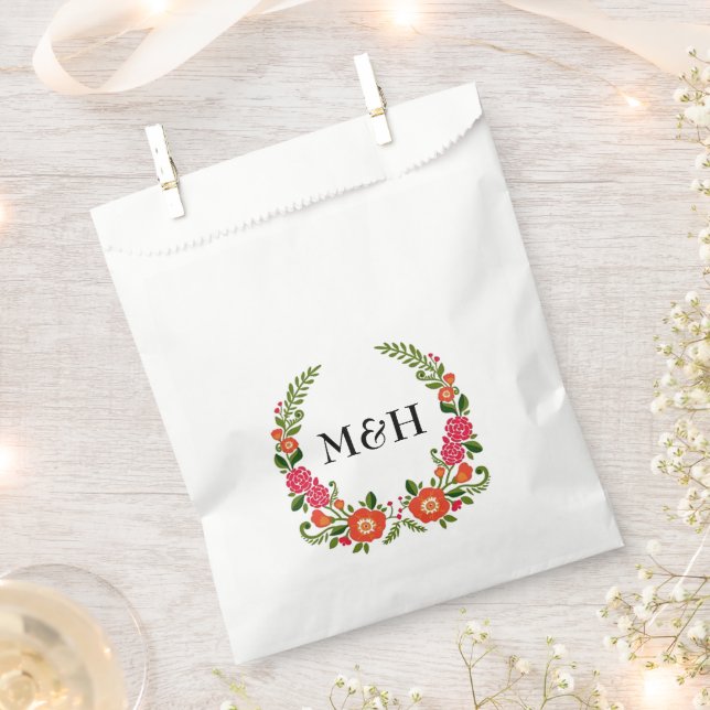 Sachets En Papier La collection de Mariages d'été de Bohême (Coupé)
