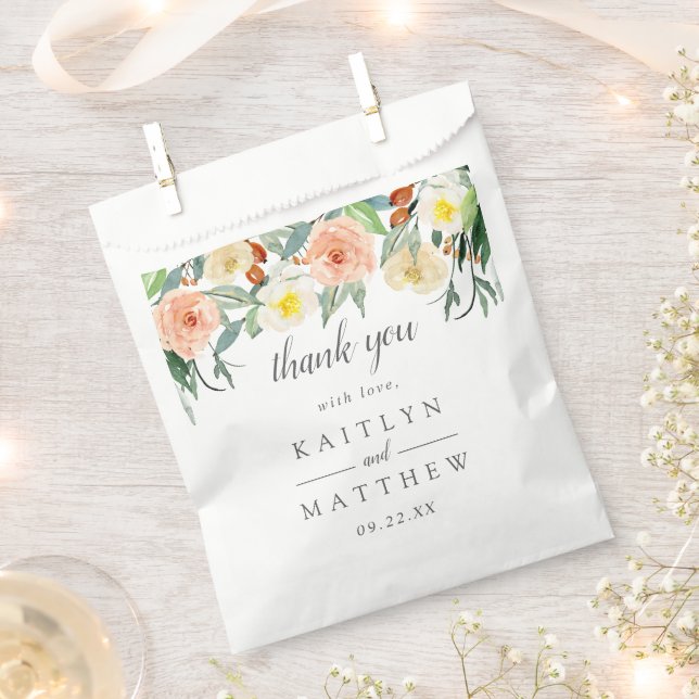 Sachets En Papier La collection de Mariages Spring Blossoms (Coupé)
