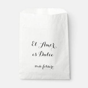 Sachets En Papier La personnaliser d'EL Amor es Dulce- ceux-ci