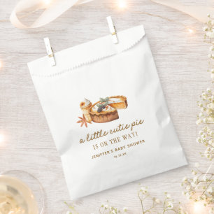 Sachets En Papier La Petite Cutie Pie citrouille Est Sur Le Chemin B