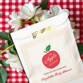 Sachets En Papier La Pomme De Notre Baby shower Oeil