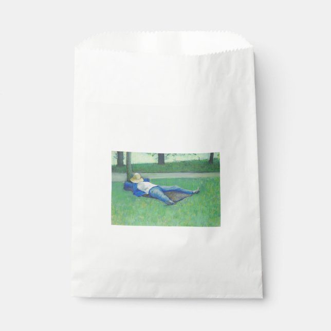 Sachets En Papier La Siesta (par Gustave Caillebotte) (Devant)