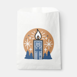 Sachets En Papier Laisser la foi briller : Thème hiver
