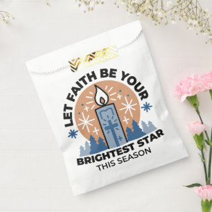 Sachets En Papier Laisser la foi briller : Thème hiver