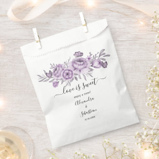 Sachets En Papier L'amour est doux Mariage d'orchidée Douce Treat Fa