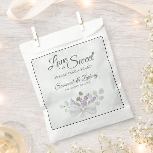 Sachets En Papier L'amour est doux Rustique Eucalyptus & Lavender Ma