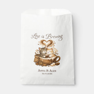 Sachets En Papier L'amour est en train de se préparer