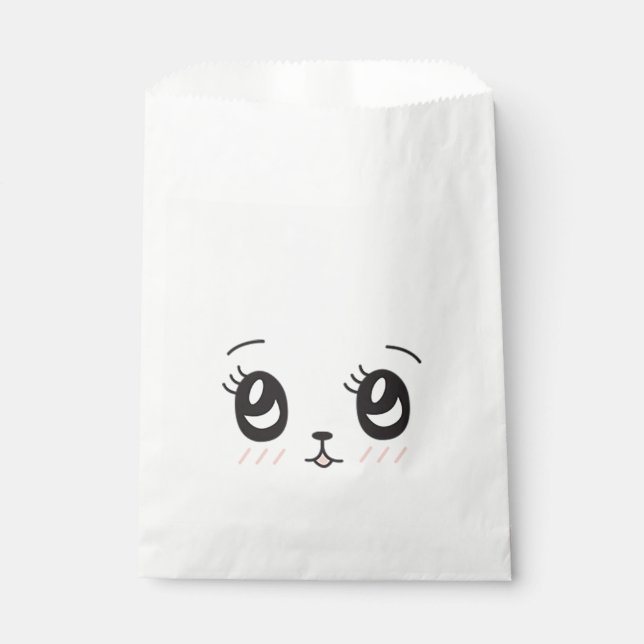 Sachets En Papier Lapin de Pâques (Devant)