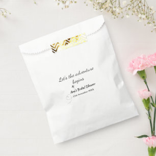 Sachets En Papier l'aventure commence enterrement de vie de jeune fi