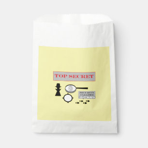 Sachets En Papier Le cadeau "d'agent secret/espion" met en sac