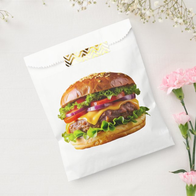Sachets En Papier Le cheeseburger appétissant de SlipperyJoe crousti (Scellé)