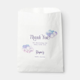 Sachets En Papier Le ciel a envoyé thème Baby shower fille