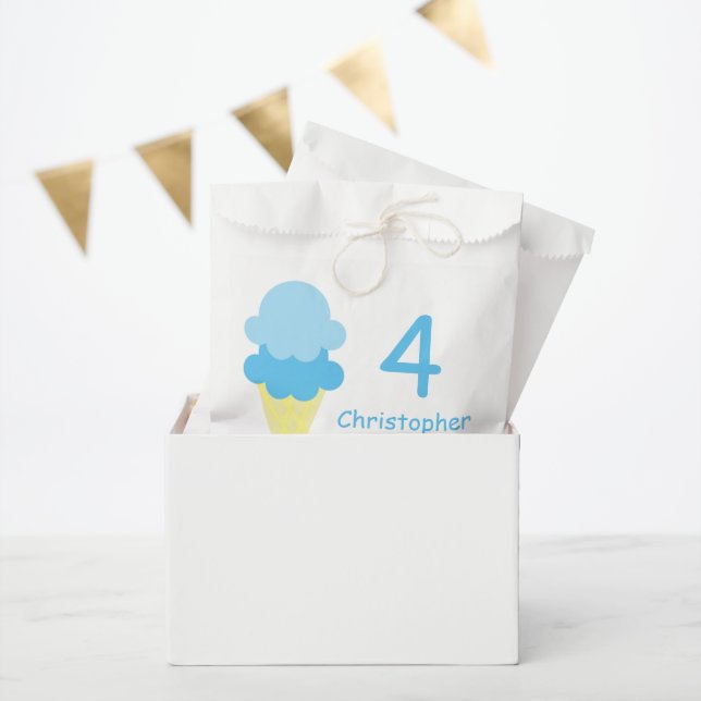 Sachets En Papier Le Jour du Birthday (Fête)