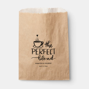 Sachets En Papier Le Mariage de script manuscrit de mélange parfait