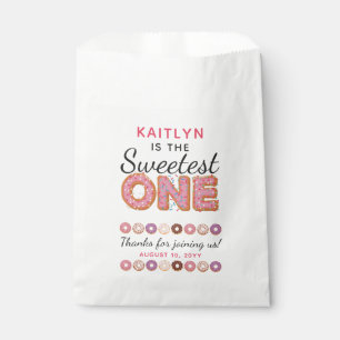 Sachets En Papier LE MEILLEUR DES beignets glacés rose Bébé Premier