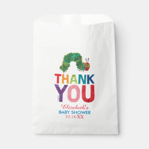 Sachets En Papier Le Merci très faim du Baby shower Caterpillar