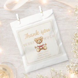 Sachets En Papier Legendary Red Belt Judo Bear – Baby Shower