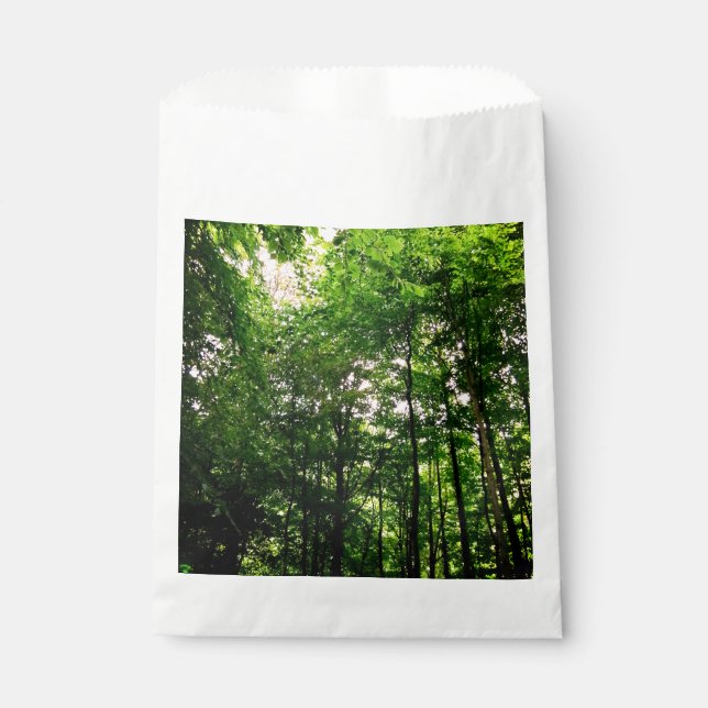 Sachets En Papier Les arbres verts (Devant)