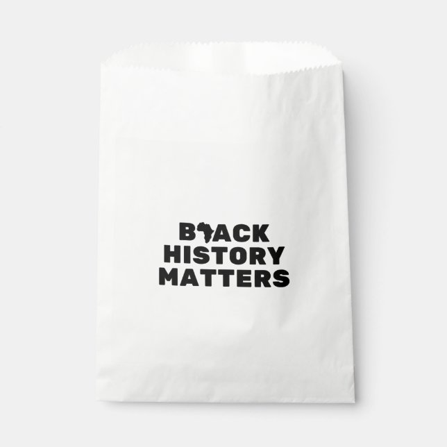 Sachets En Papier L'histoire noire compte (Devant)