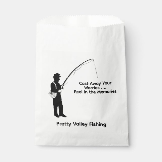 Sachets En Papier Liens personnels de pêche (Devant)