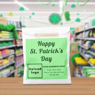 Sachets En Papier Light Green Business Brand, St. Patrick's Day,