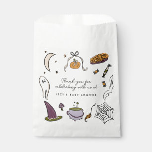 Sachets En Papier Little Boo Halloween Baby shower Merci