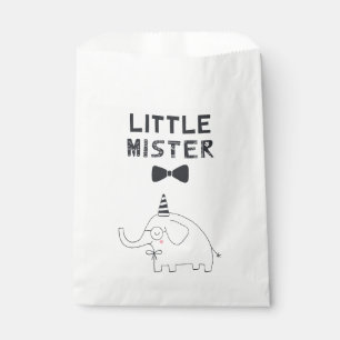 Sachets En Papier Little Mister Baby Party Elephant