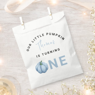 Sachets En Papier Little Pumpkin première fête d'anniversaire