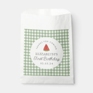 Sachets En Papier Little Sweet Melon Premier anniversaire