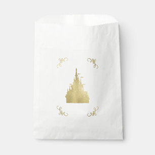 Sachets En Papier Livre de contes de fées Château Drapeau de Princes