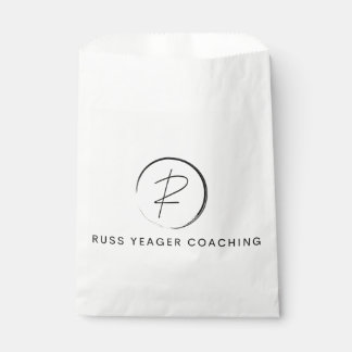 Sachets En Papier Logo de signature de l'entraîneur Russ Yeager