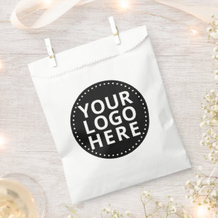 Sachets En Papier Logo d'entreprise personnalisé 