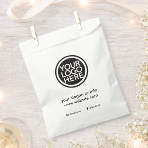 Sachets En Papier Logo d'entreprise promotionnel personnalisé
