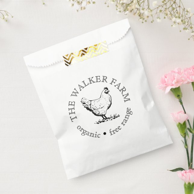 Sachets En Papier Logo promotionnel personnalisé pour l'entreprise a (Scellé)