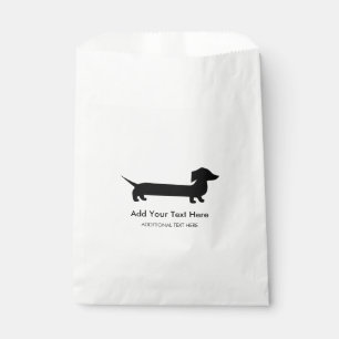 Sachets En Papier Long Dachshund Dessin drôle
