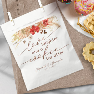 Sachets En Papier Love Laughet un cookie pour After Boho Mariage