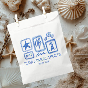 Sachets En Papier LoveNotes from Sea Modern Fête des mariées PERSONN