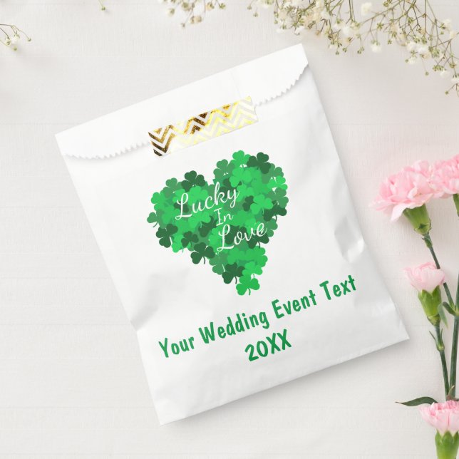 Sachets En Papier Lucky In Love, Événement Mariage (Scellé)