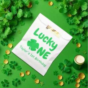 Sachets En Papier Lucky One 1er anniversaire