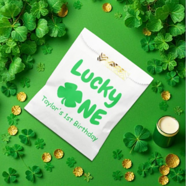 Sachets En Papier Lucky One 1er anniversaire (Créateur téléchargé)