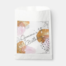 Sachets En Papier Lune rose