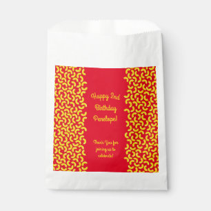 Sachets En Papier Mac et Fromage Enfant 1er Anniversaire Parti Macar