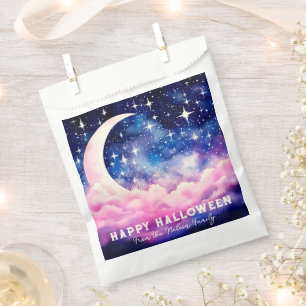 Sachets En Papier Magnifique Night Sky Crescent Lune Halloween