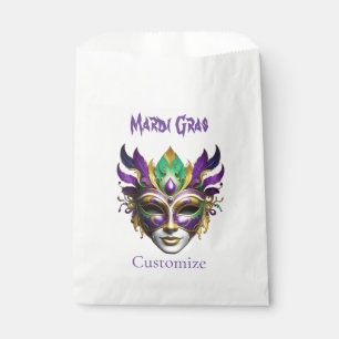 Sachets En Papier Mardi Gras Masque Thunder_Cove