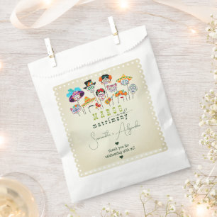 Sachets En Papier Margs & Mariage Fiesta Mexicaine Couples Douche