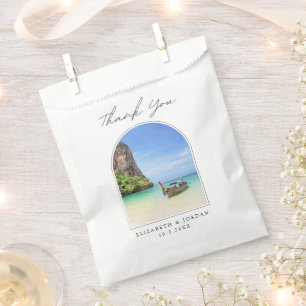Sachets En Papier Mariage à Phuket Favoriser le Merci thaïlandais