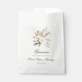 Sachets En Papier Mariage Boho espagnol