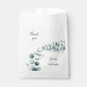 Sachets En Papier Mariage Botanique d'Eucalyptus